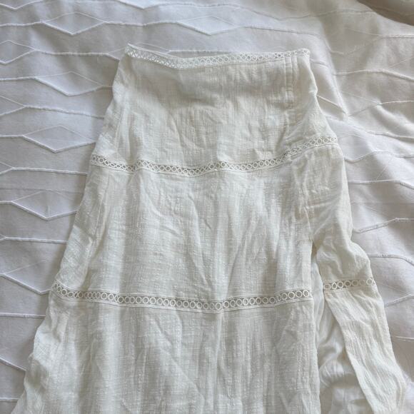 NWT Sabo Skirt Zia Maxi Split Skirt White Size XS - Picture 4 of 7
